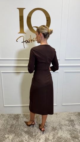 Rochie Ameris Brown(disponibila in 7 zile)