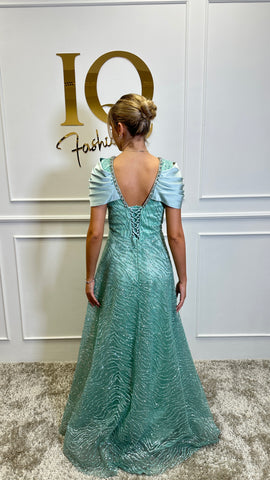 Elegant Deborah Minth dress by iqfashioncluj, featuring a stylish design and tailored fit, shown on a model.