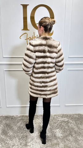Haina blana rex-cincilla Donna Donna Beige