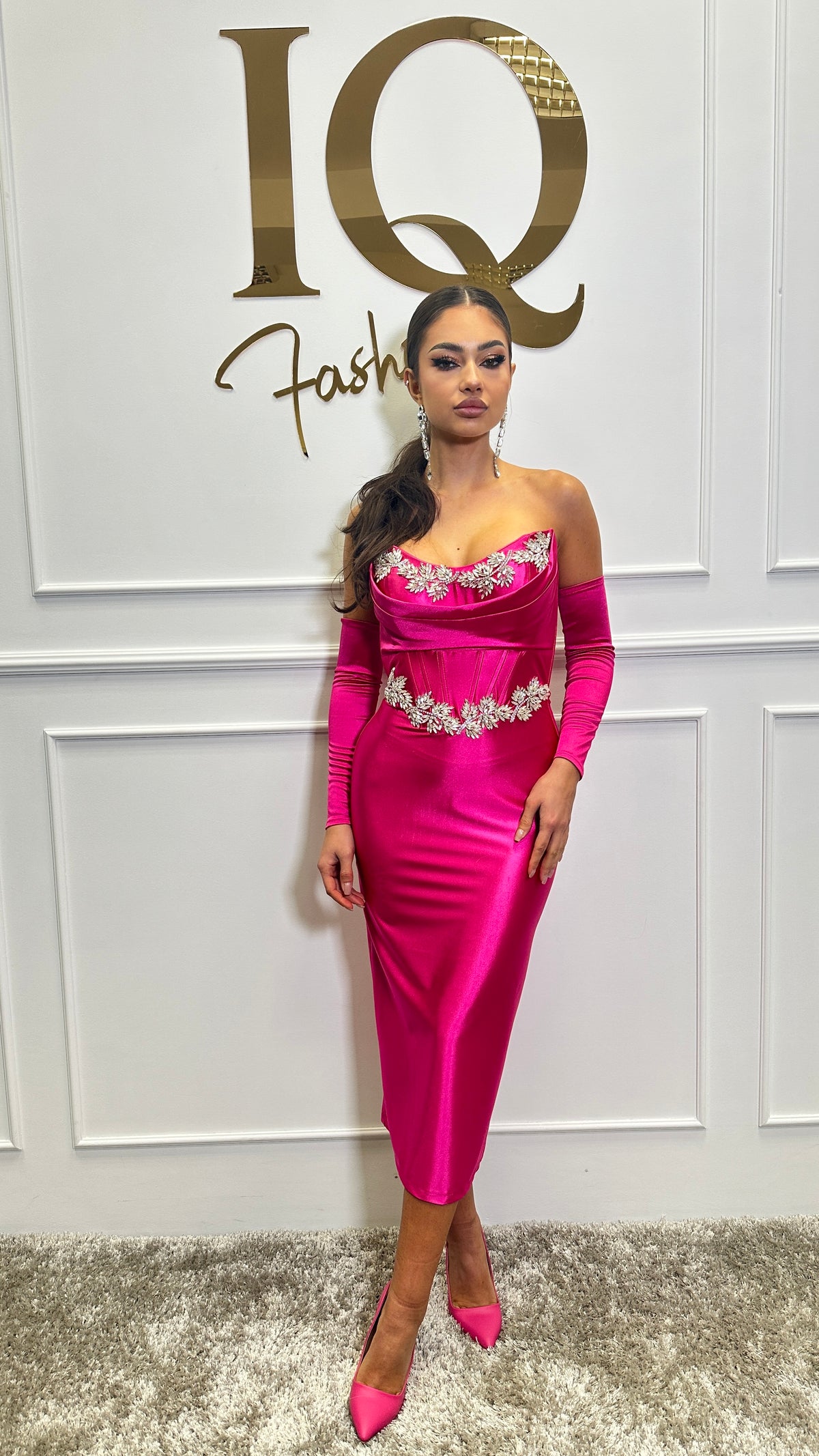 Rochie Charm Fuchsia