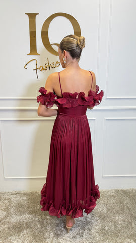 Rochie Kasstiliane Bordo