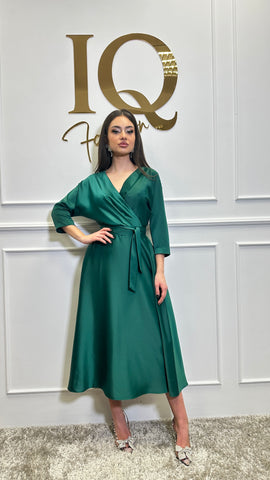 Rochie Carlino Green