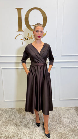 Rochie Mathilde Chocolatte