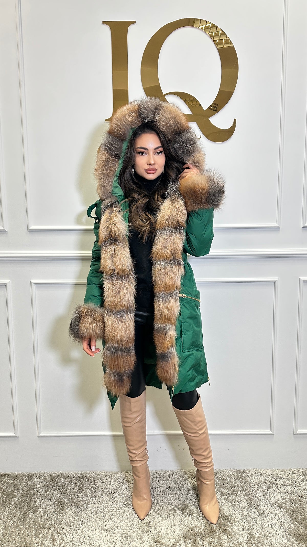 Haina tip parka Nastia Green