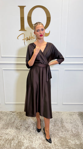 Rochie Mathilde Chocolatte