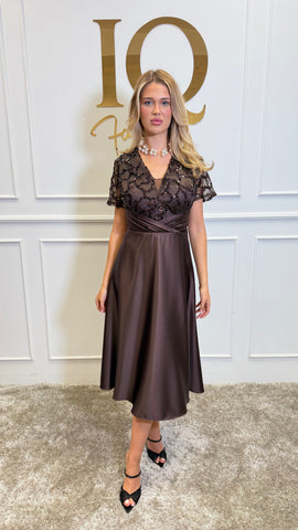 Rochie Zaffire Chocolatte