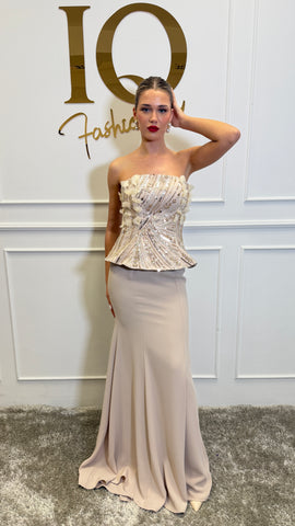 Rochie Royal Beige