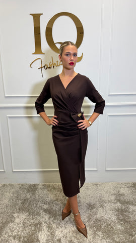 Rochie Ameris Brown(disponibila in 7 zile)