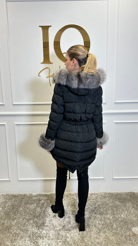Parka Anatolia Black-Grey