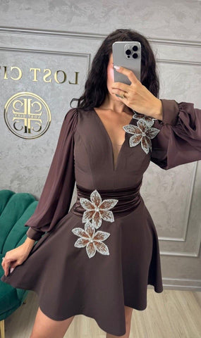 Rochie Evlavia Chocolatte