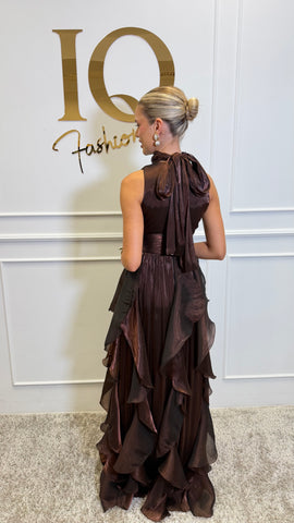 Rochie Kanesse Chocolate