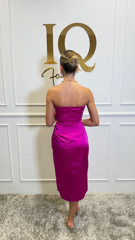 Rochie Cora Fuchsia