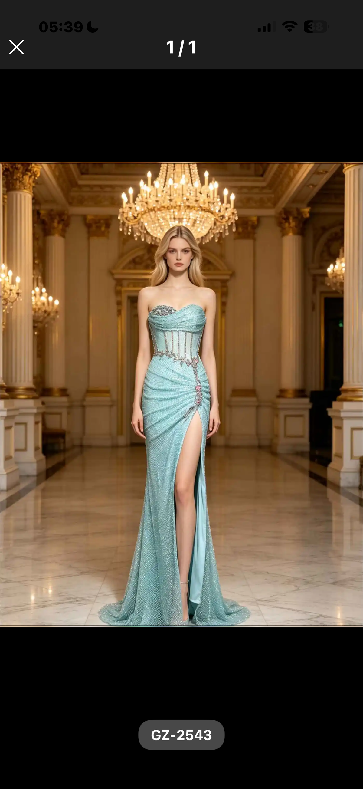 Rochie Theressya Blue