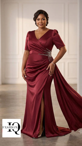 Rochie Magnetique Bordo
