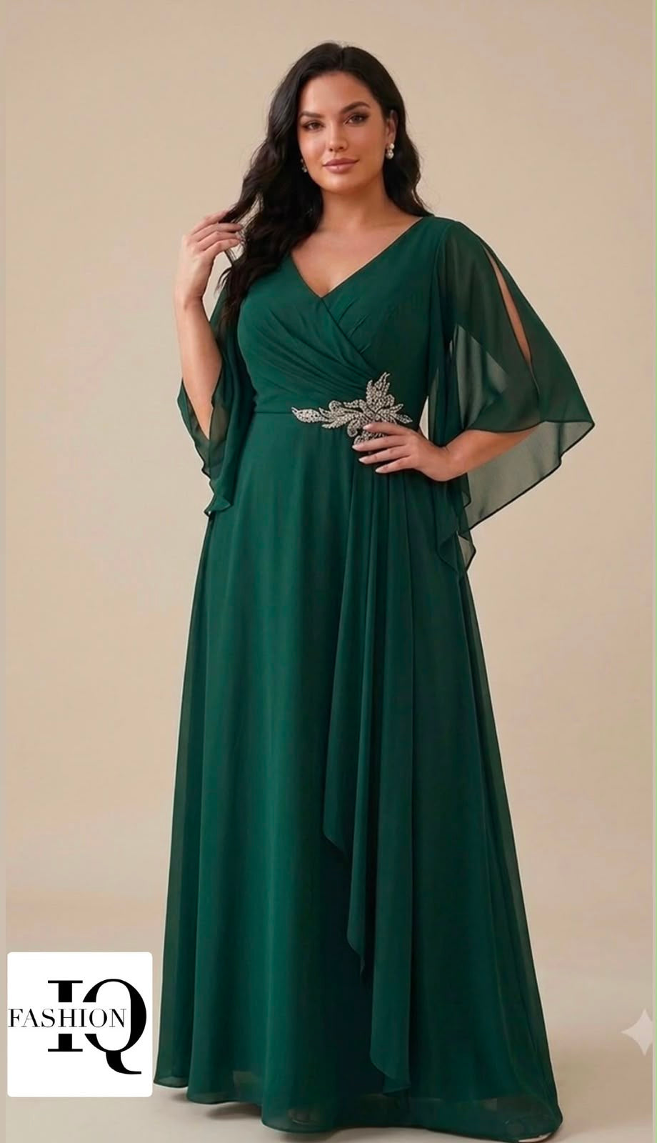 Rochie Bandola Green