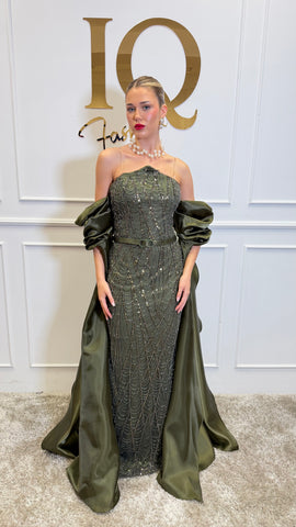 Rochie Bianette Olive Green