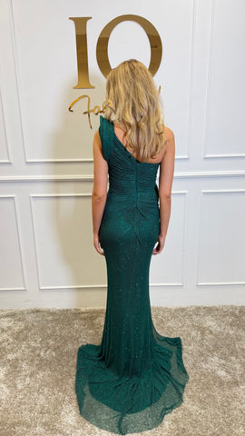 Rochie Helariane Plasa Green