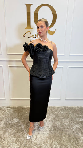 Rochie-set Cassily Black