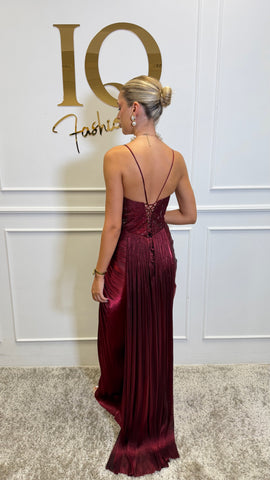 Rochie Astigia Bordo