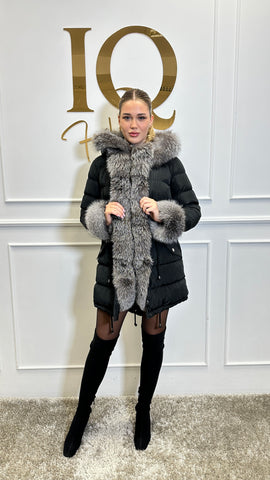 Parka Anatolia Black-Grey