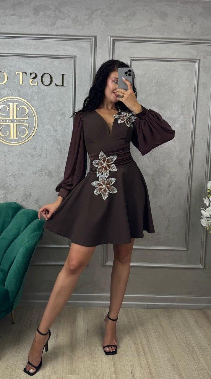 Rochie Evlavia Chocolatte