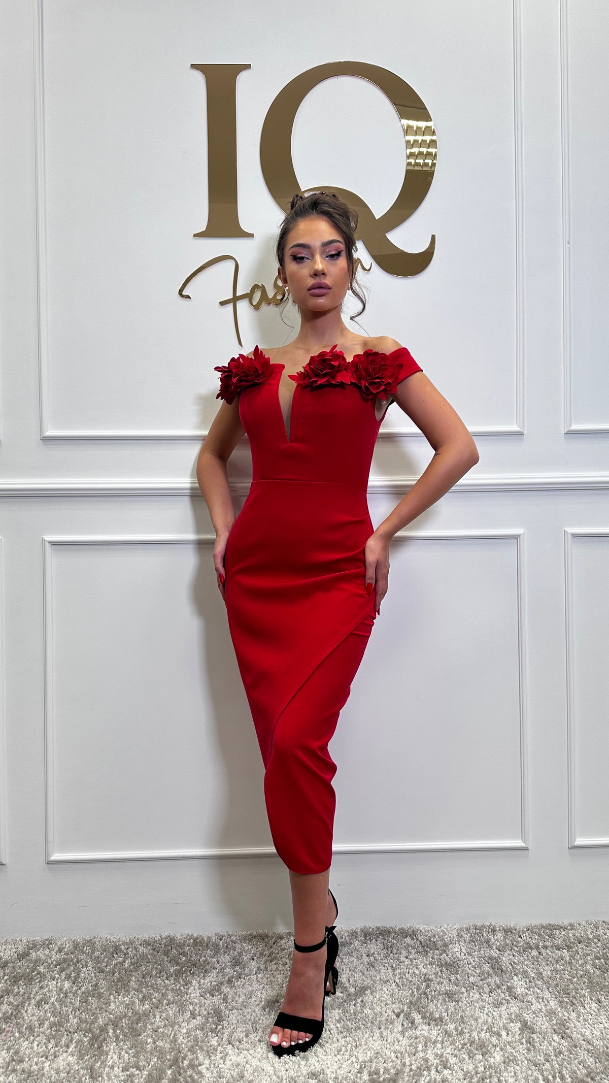 Rochie Florys Red