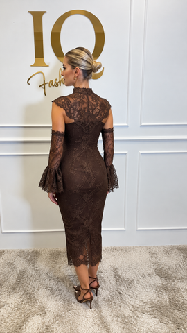 Rochie Chantilly Brown