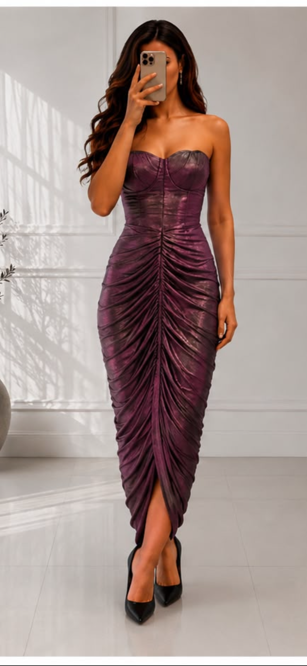 Rochie Valensia Bordo