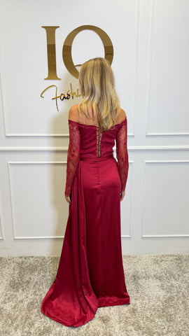 Rochie Maxxe Bordo