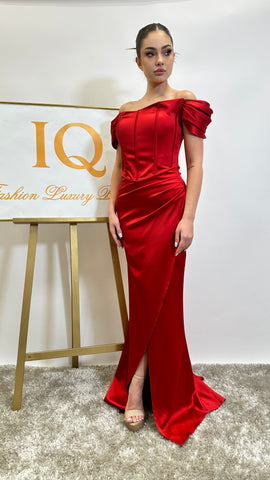 Rochie Purify lunga Red