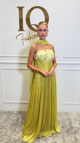 Rochie Majorie Pistachio