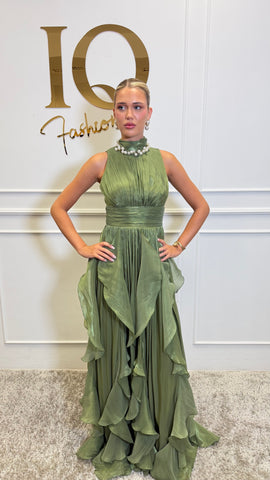 Rochie Kanesse Olive