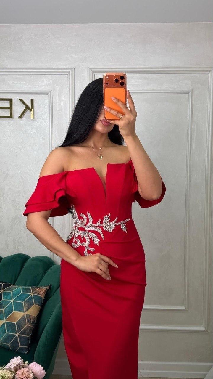Rochie Ballinya Red
