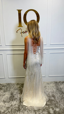 Rochie Merissia Beige