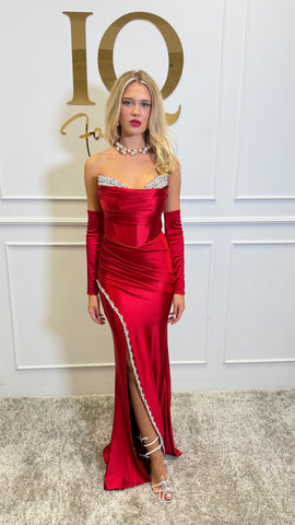 Rochie Valensie Red