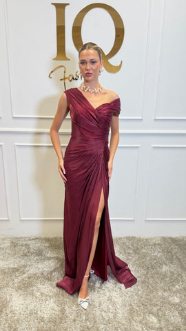 Rochie Amivia Bordo