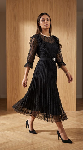 Rochie Massi Maneca Black