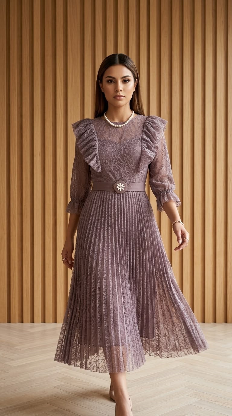 Rochie Massi Maneca Capucino