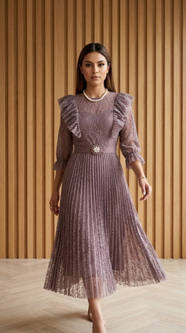 Rochie Massi Maneca Capucino