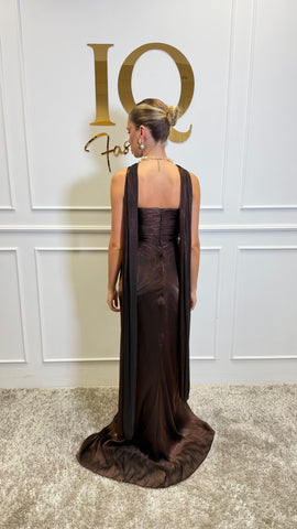 Rochie Anelize Chocolate