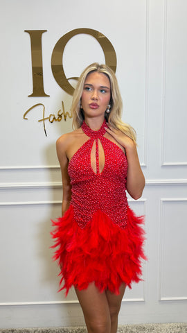Rochie Kandette Red