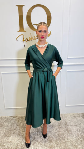 Rochie Mathilde Green
