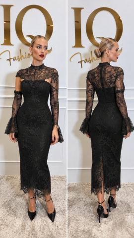 Rochie Chantilly Black