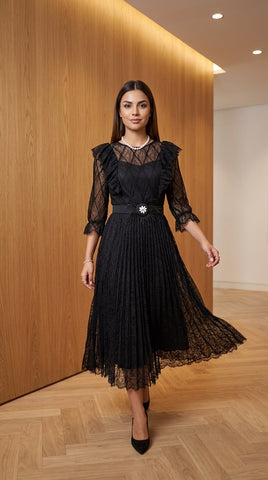 Rochie Massi Maneca Black