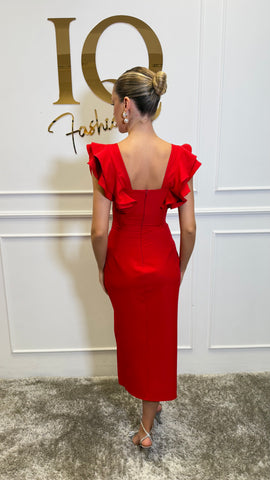 Rochie Ballinya Red