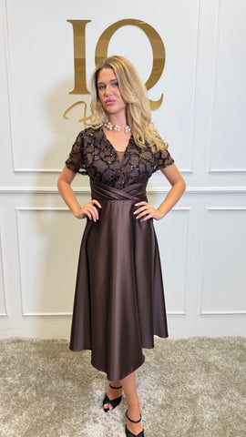Rochie Zaffire Chocolatte