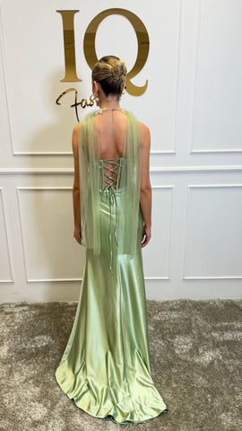Rochie Aunicia Matcha
