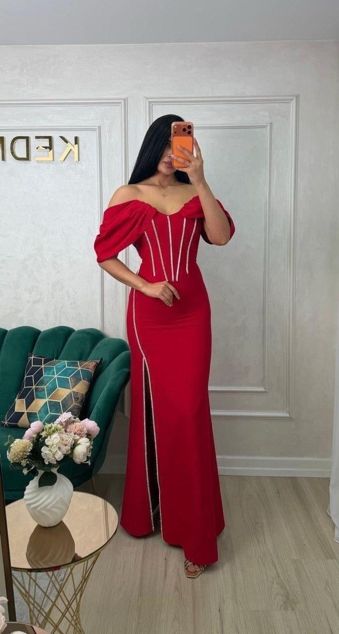 Rochie Rhonda Red