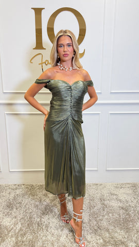 Rochie Valencia Olive
