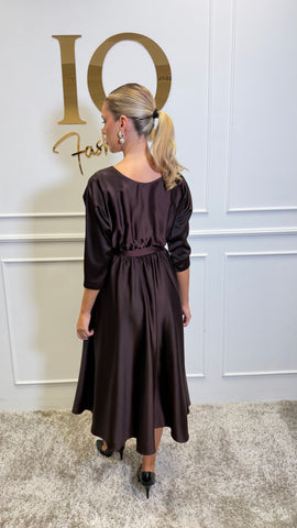 Rochie Mathilde Chocolatte